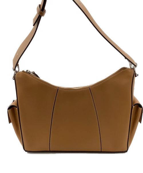 RSVP Paris（アールエスブイピー）RSVP Paris (アールエスブイピー) Batman SMOOTH CALFSKIN DULCE　レザーショルダーバッグ キャメルの古着・服飾アイテム