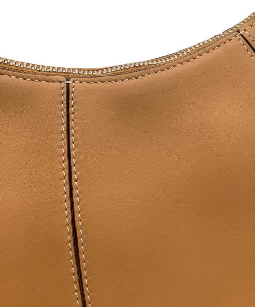 RSVP Paris（アールエスブイピー）RSVP Paris (アールエスブイピー) Batman SMOOTH CALFSKIN DULCE　レザーショルダーバッグ キャメルの古着・服飾アイテム