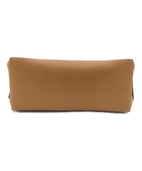 RSVP Paris（アールエスブイピー）RSVP Paris (アールエスブイピー) Batman SMOOTH CALFSKIN DULCE　レザーショルダーバッグ キャメルの古着・服飾アイテム