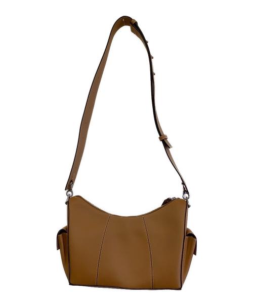 RSVP Paris（アールエスブイピー）RSVP Paris (アールエスブイピー) Batman SMOOTH CALFSKIN DULCE　レザーショルダーバッグ キャメルの古着・服飾アイテム