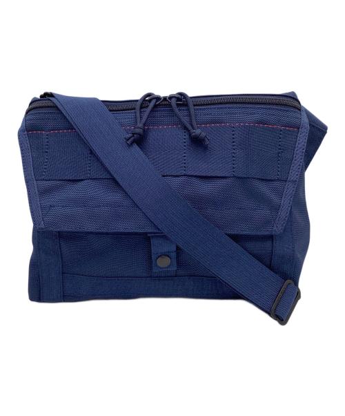 BRIEFING（ブリーフィング）BRIEFING (ブリーフィング) BEAMS PLUS (ビームスプラス) Fleet Messenger 13　ショルダーバッグ ブルーの古着・服飾アイテム
