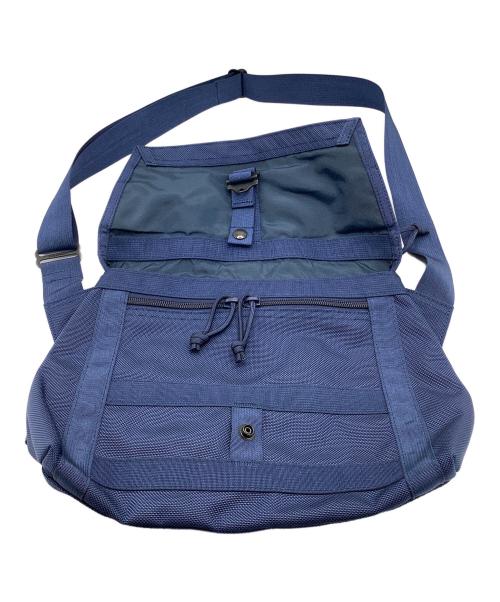 BRIEFING（ブリーフィング）BRIEFING (ブリーフィング) BEAMS PLUS (ビームスプラス) Fleet Messenger 13　ショルダーバッグ ブルーの古着・服飾アイテム