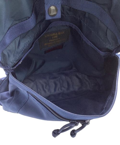 BRIEFING（ブリーフィング）BRIEFING (ブリーフィング) BEAMS PLUS (ビームスプラス) Fleet Messenger 13　ショルダーバッグ ブルーの古着・服飾アイテム