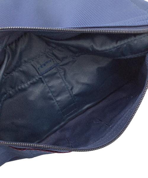 BRIEFING（ブリーフィング）BRIEFING (ブリーフィング) BEAMS PLUS (ビームスプラス) Fleet Messenger 13　ショルダーバッグ ブルーの古着・服飾アイテム