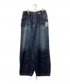 MIHARA YASUHIROミハラヤスヒロ）の古着「デニムパンツ」｜ブルー