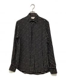 Saint Laurent Paris（サンローランパリ）の古着「長袖シャツ」｜ブラック