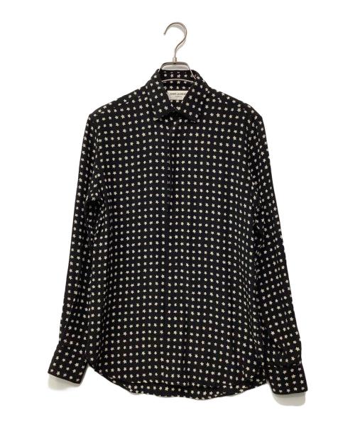 Saint Laurent Paris（サンローランパリ）Saint Laurent Paris (サンローランパリ) 長袖シャツ ブラック サイズ:36の古着・服飾アイテム