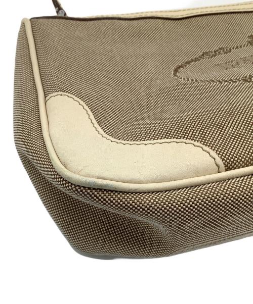 PRADA（プラダ）PRADA (プラダ) セカンドバッグ ベージュの古着・服飾アイテム