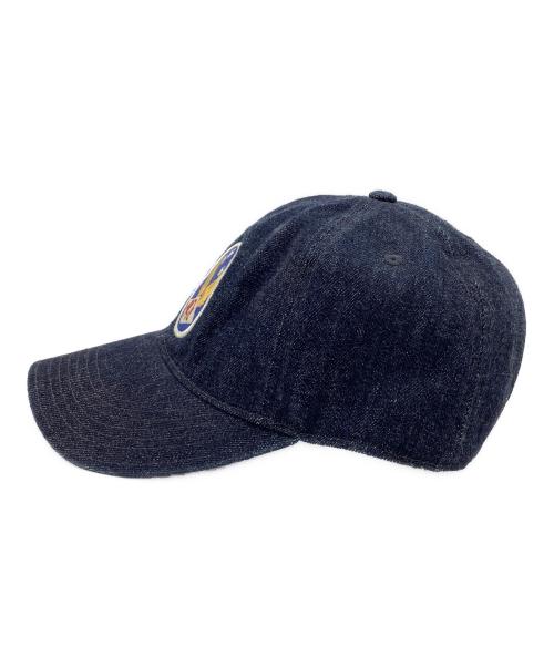 RRL（ダブルアールエル）RRL (ダブルアールエル) ウィングロゴ　デニムキャップ インディゴの古着・服飾アイテム
