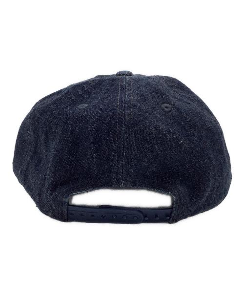 RRL（ダブルアールエル）RRL (ダブルアールエル) ウィングロゴ　デニムキャップ インディゴの古着・服飾アイテム