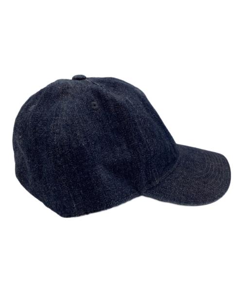 RRL（ダブルアールエル）RRL (ダブルアールエル) ウィングロゴ　デニムキャップ インディゴの古着・服飾アイテム