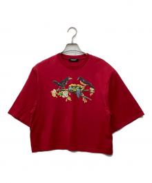 UNDERCOVER（アンダーカバー）の古着「プリントTシャツ」｜レッド