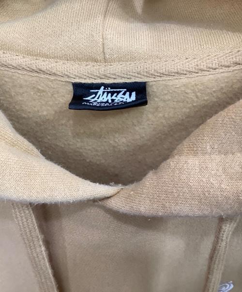 stussy（ステューシー）stussy (ステューシー) プルオーバーパーカー イエロー サイズ:Mの古着・服飾アイテム