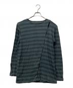 KOHSHIN SATOHコウシンサトウ）の古着「Tシャツ」｜ネイビー