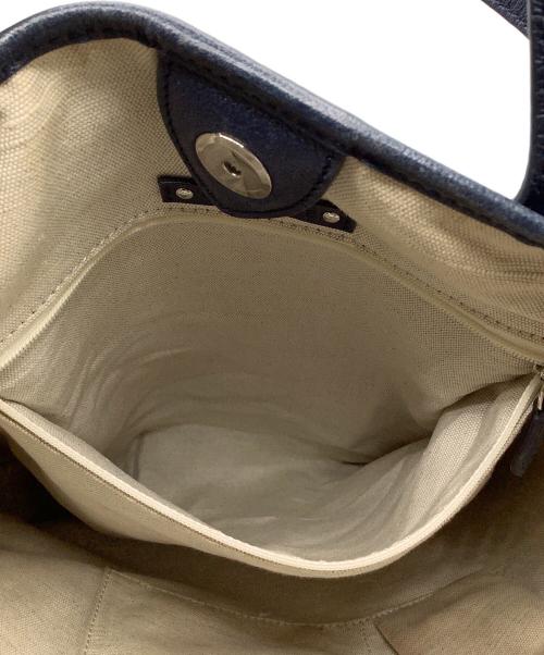 CELINE（セリーヌ）CELINE (セリーヌ) サルキー ショルダーバッグ ブルー×ネイビーの古着・服飾アイテム