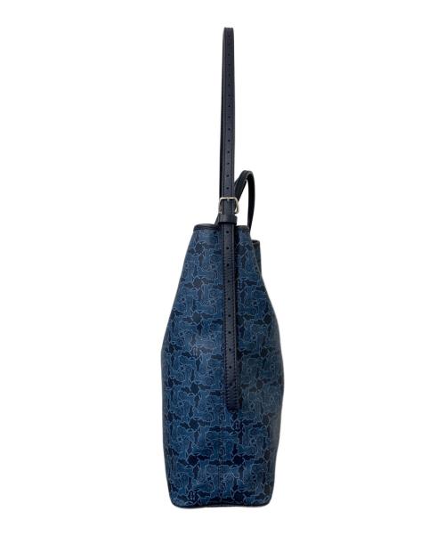 CELINE（セリーヌ）CELINE (セリーヌ) サルキー ショルダーバッグ ブルー×ネイビーの古着・服飾アイテム