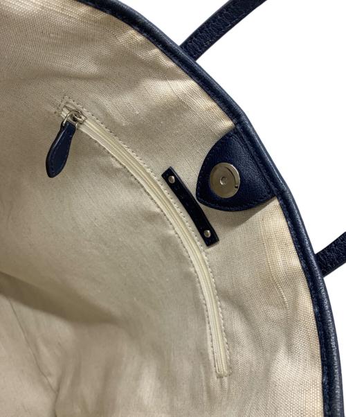 CELINE（セリーヌ）CELINE (セリーヌ) サルキー ショルダーバッグ ブルー×ネイビーの古着・服飾アイテム