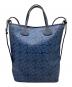 CELINE (セリーヌ) サルキー ショルダーバッグ ブルー×ネイビー：15000円