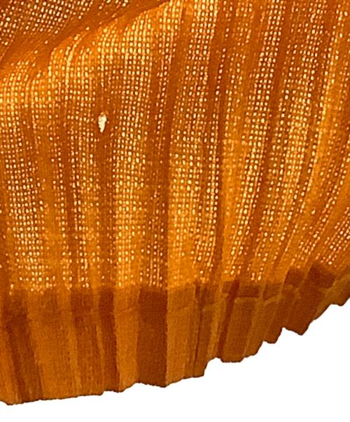 PLEATS PLEASE（プリーツプリーズ）PLEATS PLEASE (プリーツプリーズ) 長袖カットソー オレンジ サイズ:FREEの古着・服飾アイテム