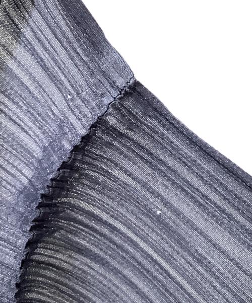 ISSEY MIYAKE（イッセイミヤケ）ISSEY MIYAKE (イッセイミヤケ) ノースリーブカットソー ブルー サイズ:Lの古着・服飾アイテム