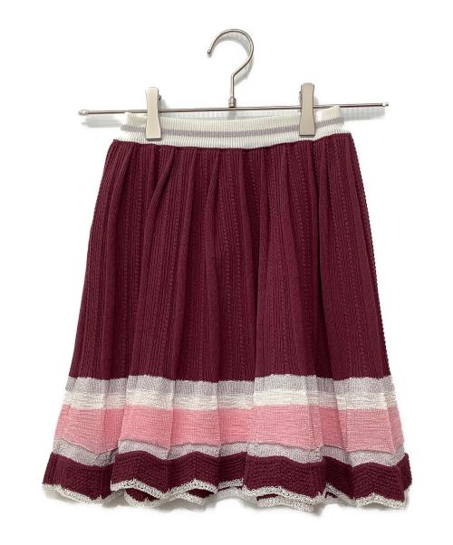 rurumu（ルルムウ）rurumu (ルルムウ) セットアップ レッド×ピンク サイズ:FREEの古着・服飾アイテム