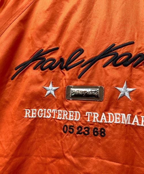 KARL KANI（カールカナイ）KARL KANI (カールカナイ) ナイロンジャケット オレンジ サイズ:Lの古着・服飾アイテム