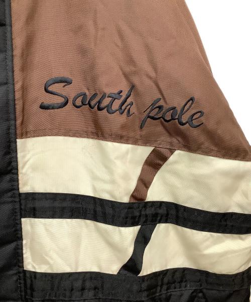 SOUTHPOLE（サウスポール）SOUTHPOLE (サウスポール) ジャケット ブラウン×ブラック サイズ:XLの古着・服飾アイテム
