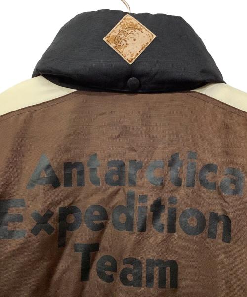 SOUTHPOLE（サウスポール）SOUTHPOLE (サウスポール) ジャケット ブラウン×ブラック サイズ:XLの古着・服飾アイテム