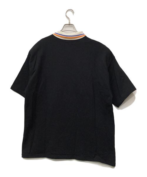 HUF（ハフ）HUF (ハフ) ポロスウェット ブラック サイズ:XLの古着・服飾アイテム