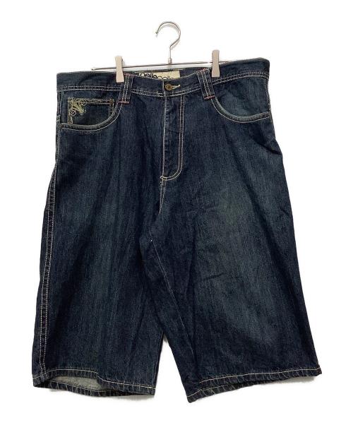 pellepelle（ペレペレ）pellepelle (ペレペレ) デニムハーフパンツ インディゴ サイズ:W34の古着・服飾アイテム