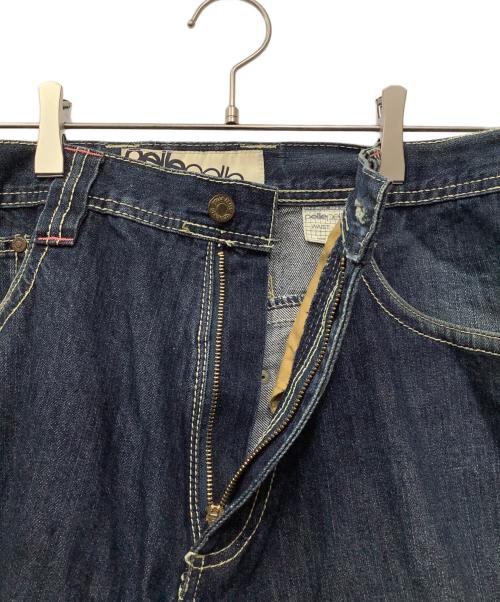 pellepelle（ペレペレ）pellepelle (ペレペレ) デニムハーフパンツ インディゴ サイズ:W34の古着・服飾アイテム