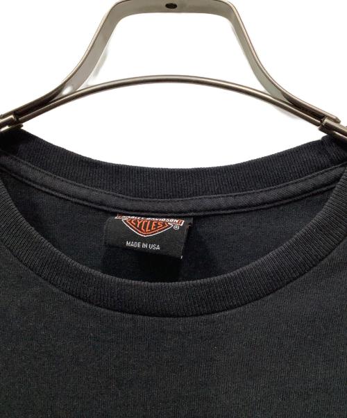 HARLEY-DAVIDSON（ハーレーダビッドソン）HARLEY-DAVIDSON (ハーレーダビッドソン) プリントTシャツ ブラック サイズ:不明の古着・服飾アイテム