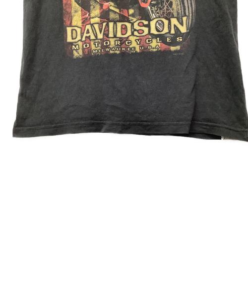 HARLEY-DAVIDSON（ハーレーダビッドソン）HARLEY-DAVIDSON (ハーレーダビッドソン) プリントTシャツ ブラック サイズ:不明の古着・服飾アイテム
