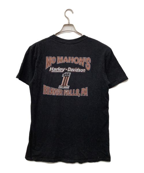 HARLEY-DAVIDSON（ハーレーダビッドソン）HARLEY-DAVIDSON (ハーレーダビッドソン) プリントTシャツ ブラック サイズ:Lの古着・服飾アイテム