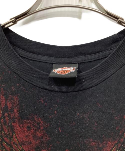 HARLEY-DAVIDSON（ハーレーダビッドソン）HARLEY-DAVIDSON (ハーレーダビッドソン) プリントTシャツ ブラック サイズ:Lの古着・服飾アイテム