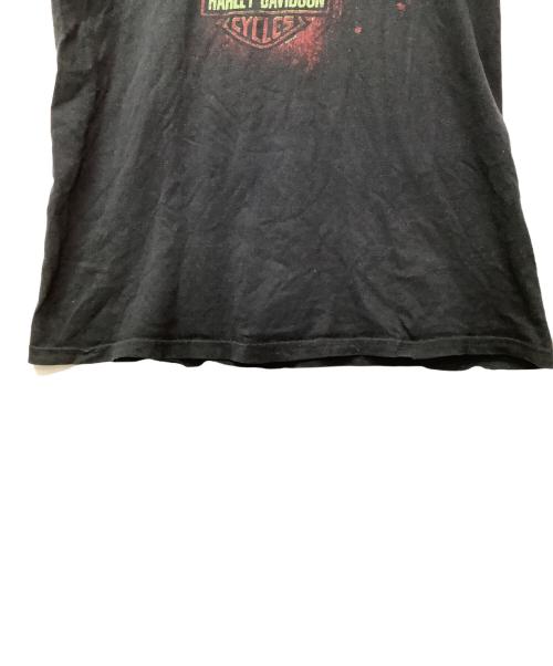 HARLEY-DAVIDSON（ハーレーダビッドソン）HARLEY-DAVIDSON (ハーレーダビッドソン) プリントTシャツ ブラック サイズ:Lの古着・服飾アイテム