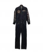 VANSONバンソン）の古着「つなぎ」｜ネイビー