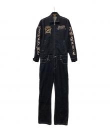 VANSON（バンソン）の古着「つなぎ」｜ネイビー