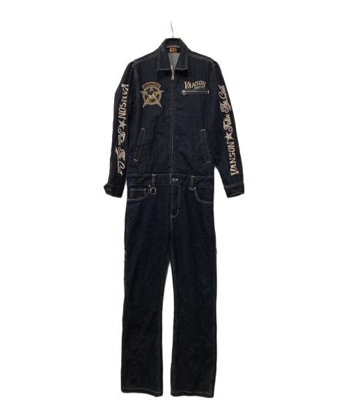 VANSON（バンソン）VANSON (バンソン) つなぎ ネイビー サイズ:FREEの古着・服飾アイテム