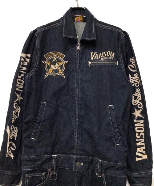 VANSON（バンソン）VANSON (バンソン) つなぎ ネイビー サイズ:FREEの古着・服飾アイテム