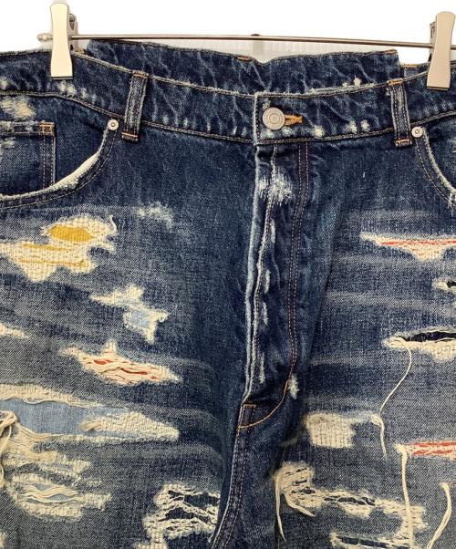 B1ARCHIVE（ビーワンアーカイブ）B1ARCHIVE (ビーワンアーカイブ) デニムパンツ ブルー サイズ:W38の古着・服飾アイテム