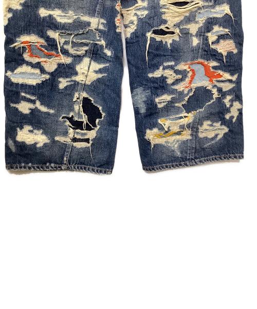 B1ARCHIVE（ビーワンアーカイブ）B1ARCHIVE (ビーワンアーカイブ) デニムパンツ ブルー サイズ:W38の古着・服飾アイテム