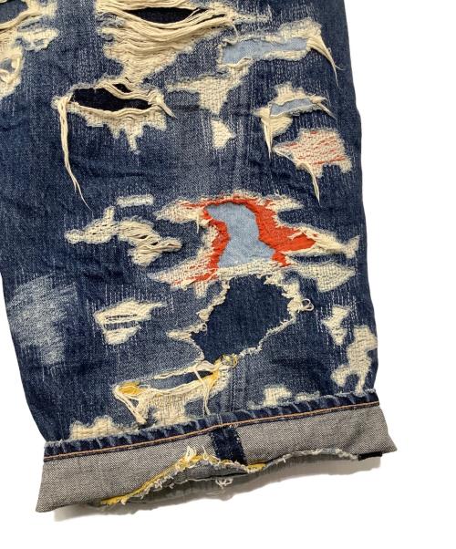 B1ARCHIVE（ビーワンアーカイブ）B1ARCHIVE (ビーワンアーカイブ) デニムパンツ ブルー サイズ:W38の古着・服飾アイテム