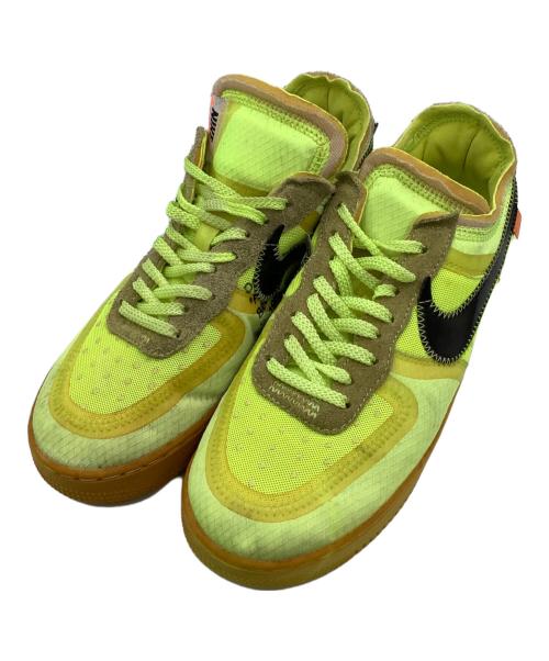 NIKE（ナイキ）NIKE (ナイキ) OFFWHITE (オフホワイト) スニーカー イエロー サイズ:25.5cmの古着・服飾アイテム