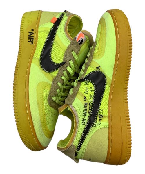 NIKE（ナイキ）NIKE (ナイキ) OFFWHITE (オフホワイト) スニーカー イエロー サイズ:25.5cmの古着・服飾アイテム