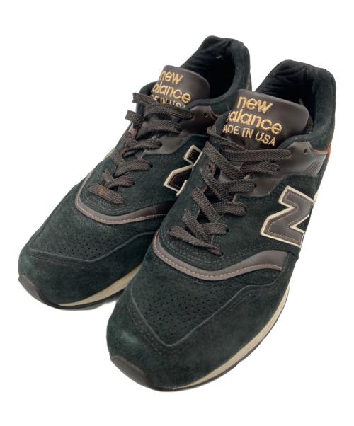 NEW BALANCE（ニューバランス）NEW BALANCE (ニューバランス) ローカットスニーカー ブラック×オレンジ サイズ:27.0ｃｍの古着・服飾アイテム