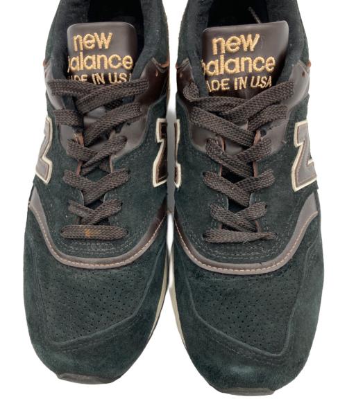 NEW BALANCE（ニューバランス）NEW BALANCE (ニューバランス) ローカットスニーカー ブラック×オレンジ サイズ:27.0ｃｍの古着・服飾アイテム