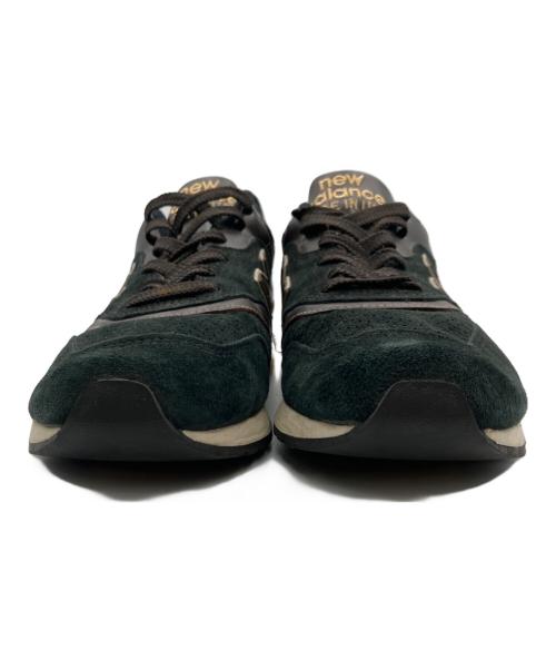 NEW BALANCE（ニューバランス）NEW BALANCE (ニューバランス) ローカットスニーカー ブラック×オレンジ サイズ:27.0ｃｍの古着・服飾アイテム