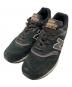 NEW BALANCE（ニューバランス）の古着「ローカットスニーカー」｜ブラック×オレンジ