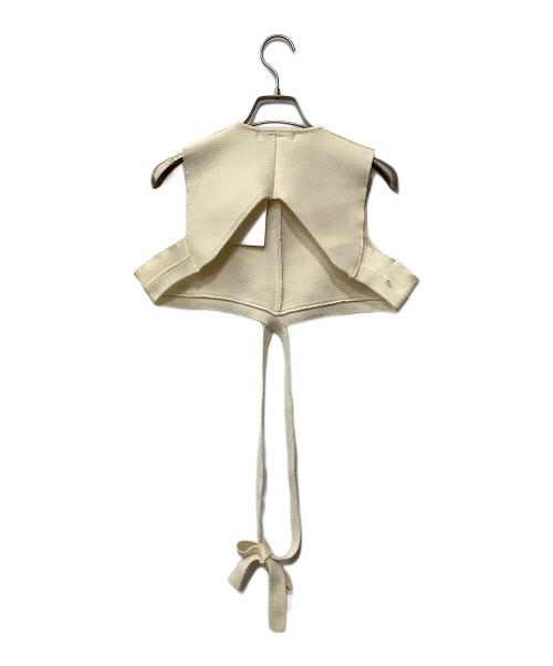 TAN（タン）TAN (タン) ノースリーブカットソー アイボリー サイズ:FREEの古着・服飾アイテム